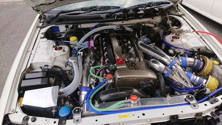 スカイラインのブリーザータンク・車検から帰還・RB26・メンテナンスに関するカスタム事例の投稿画像4枚目