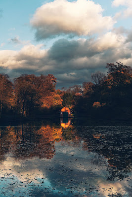 Tramonto sul lago. di Fra_aimone