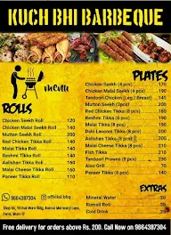 Kuch Bhi Barbeque menu 1