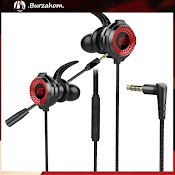 Tai Nghe Gaming G20 Có Dây Giắc Cắm 3.5Mm Kèm Mic Cho Điện Thoại / Máy Tính Bàn