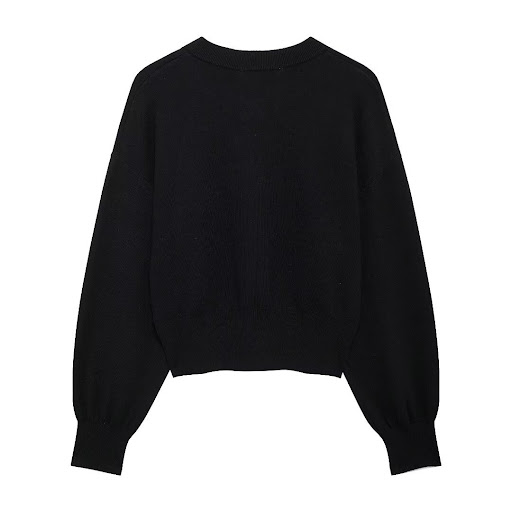 Title 14, Womens Large Row Ornament Knitted Jacket Mini ...