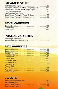 Chennai Express- The Food Wagon menu 2