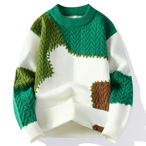 Popular Sweater 102 Green