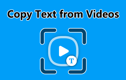 Copy Text from Videos small promo image