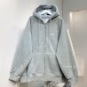 Áo Hoodie Zip Local Brand Mon - Chất Nỉ Bông - Dài 70Cm Ss0803