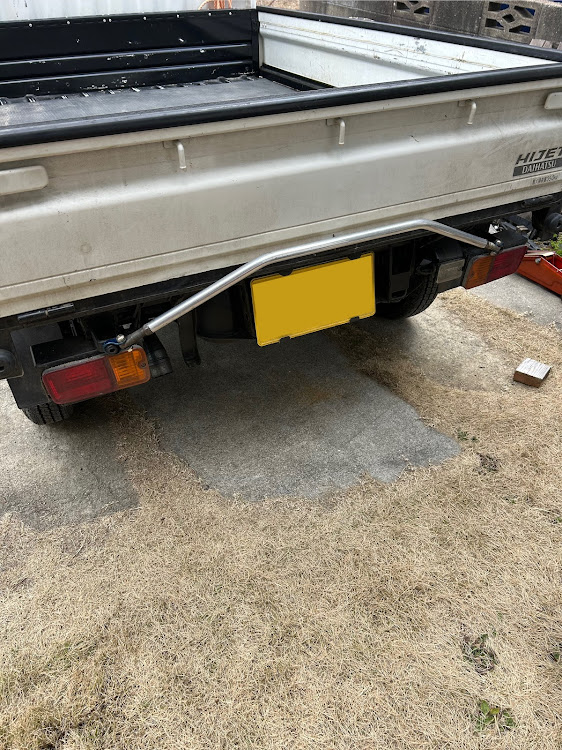 ハイゼットトラックの軽トラ・HIJET・s211p・ピラーバー・リアガードバーに関するカスタム事例の投稿画像3枚目
