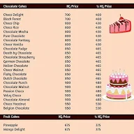 Cake Brand menu 1