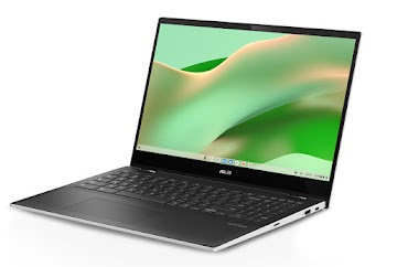 ASUS Chromebook Flip CX5 in laptop mode