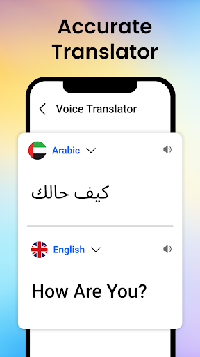 Screenshot Voice translator all language