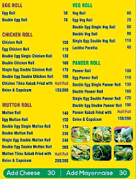 Kusum Rolls & Kebab's menu 1