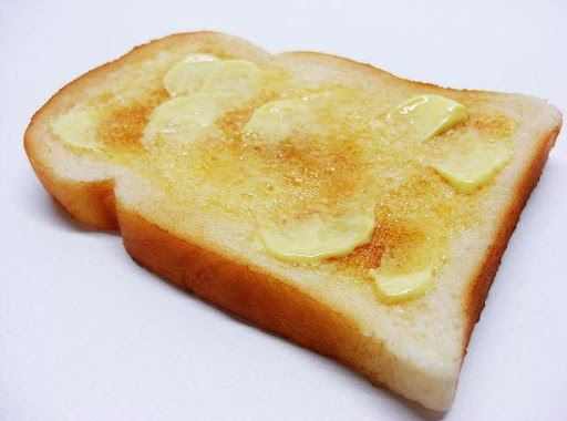 buttered toast