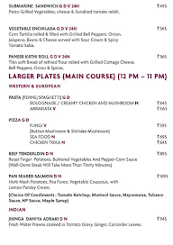 Mosaic By Crowne Plaza menu 4