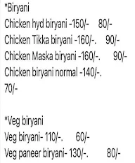 The Biryani Bliss menu 1