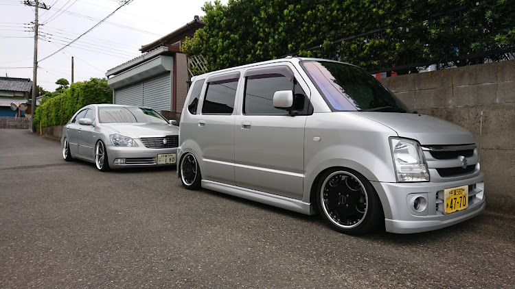 ワゴンRの#ゆりやチャンネル・#ゆりやネーション・洗車・自宅ネーションに関するカスタム事例の投稿画像2枚目