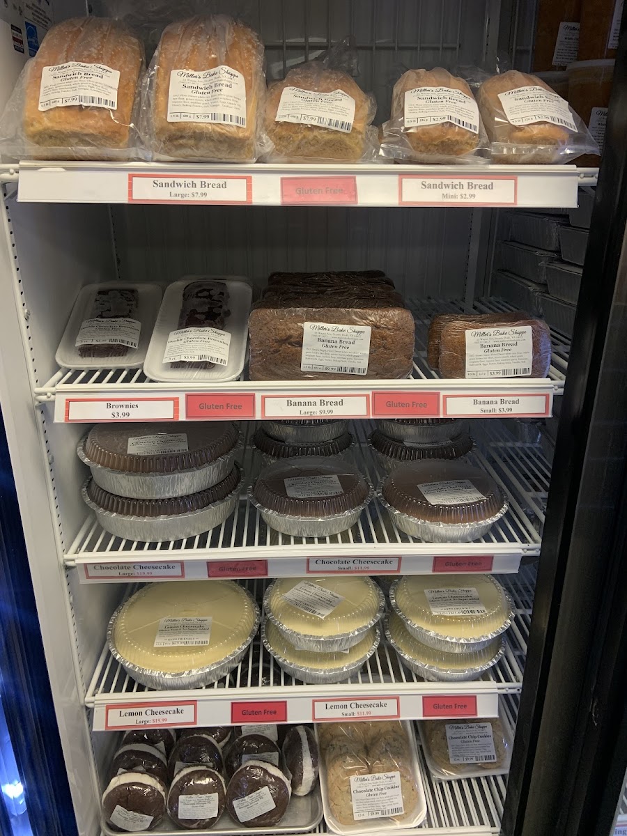 Gluten-Free at Miller's Bake Shoppe