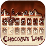 Chocolate Love Theme&Emoji Keyboard  Icon