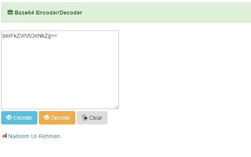 Base64 Encoder / Decoder chrome extension