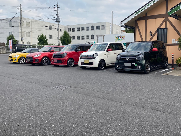 N-ONEのN-ONE・GL package・家の車・朝活・コメダ珈琲に関するカスタム事例の投稿画像1枚目