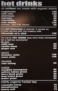 Bombay Coffee Roasters menu 1