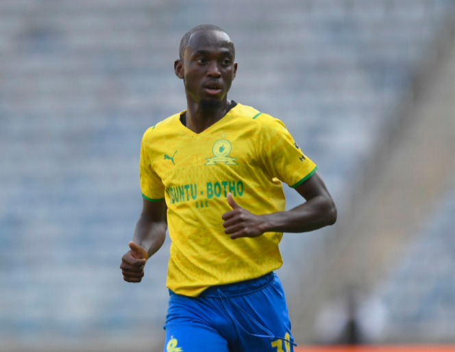 Mamelodi Sundowns striker Peter Shalulile.