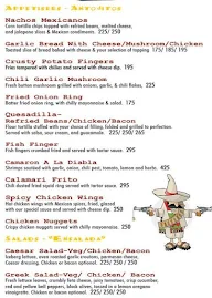 Mamma Mexicana menu 1