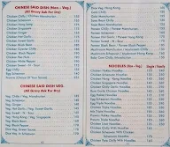 Sai Prasad menu 3