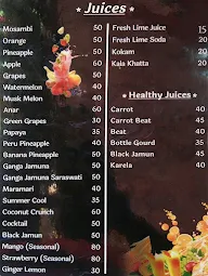 Natural Juice And Snacks menu 4