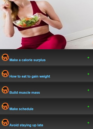 Screenshot Weight Gain Guide