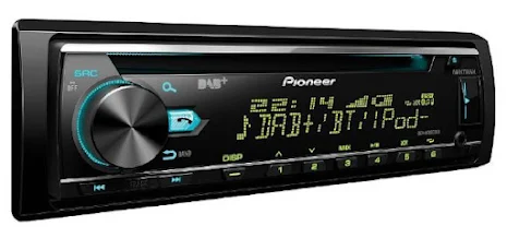 Pioneer CD, DAB+,Spotify, 3-vgs filter, 13band EQ