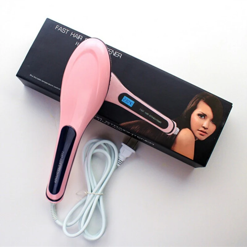 Paddle Brush Haarglätter Für glattes, geschmeidiges Haar Mit dieser Bürste glättest du dein Haar schnell und einfach, für einen natürlichen Look ohne Hitze