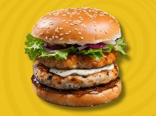 Jumbo Chicken Spicy Burger