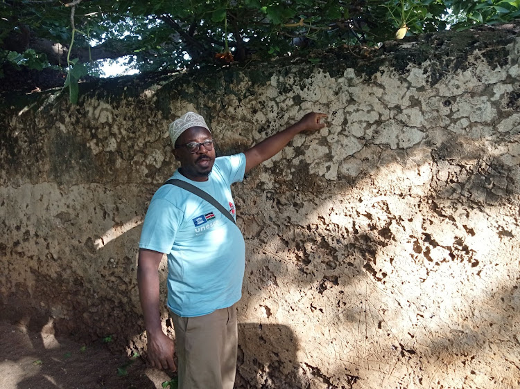 Mohamed Mwenje, the NMK curator in charge of the Lamu Museum and World Heritage Site