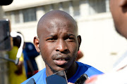 Aubrey Modiba of SuperSport United during the SuperSport United media open day at Megawatt Park on September 16, 2019 in Johannesburg, South Africa. 