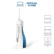 Máy Tăm Nước Không Dây Lock&Lock Cordless Oral Irrigator 200Ml - Màu Xanh - Enr156Blu