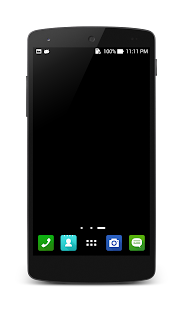 Pure Black Wallpaper - náhled