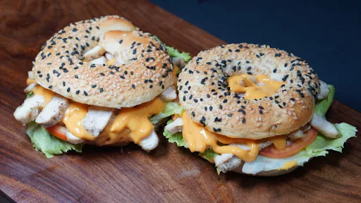 Grilled Chicken Stack Bagel