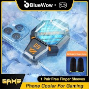 Quạt Tản Nhiệt Bluewow Dy09 Đa Năng Mini Di Động Làm Mát Turbo Cho Điện Thoại Khi Chơi Game