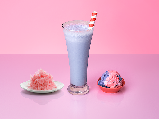 Cotton Candy Milkshake