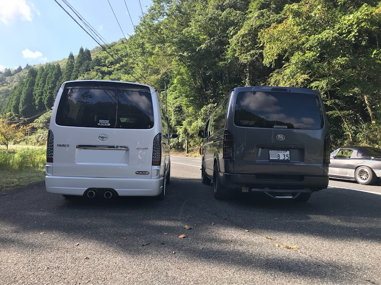 ハイエースバンのハイエースに関するカスタム事例の投稿画像1枚目