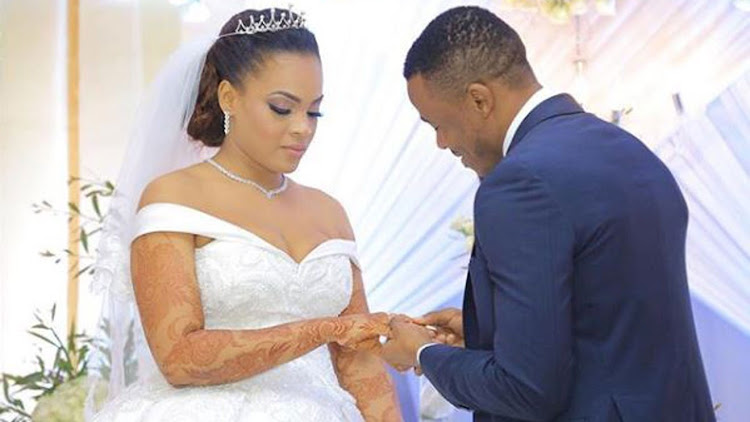 Alikiba and his wife Amina