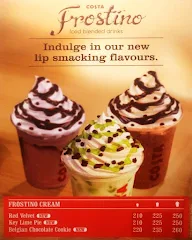 Costa Coffee menu 4