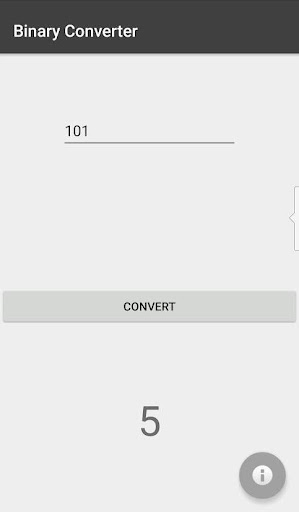 Binary converter