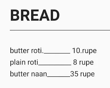 Salman Chicken Corner menu 