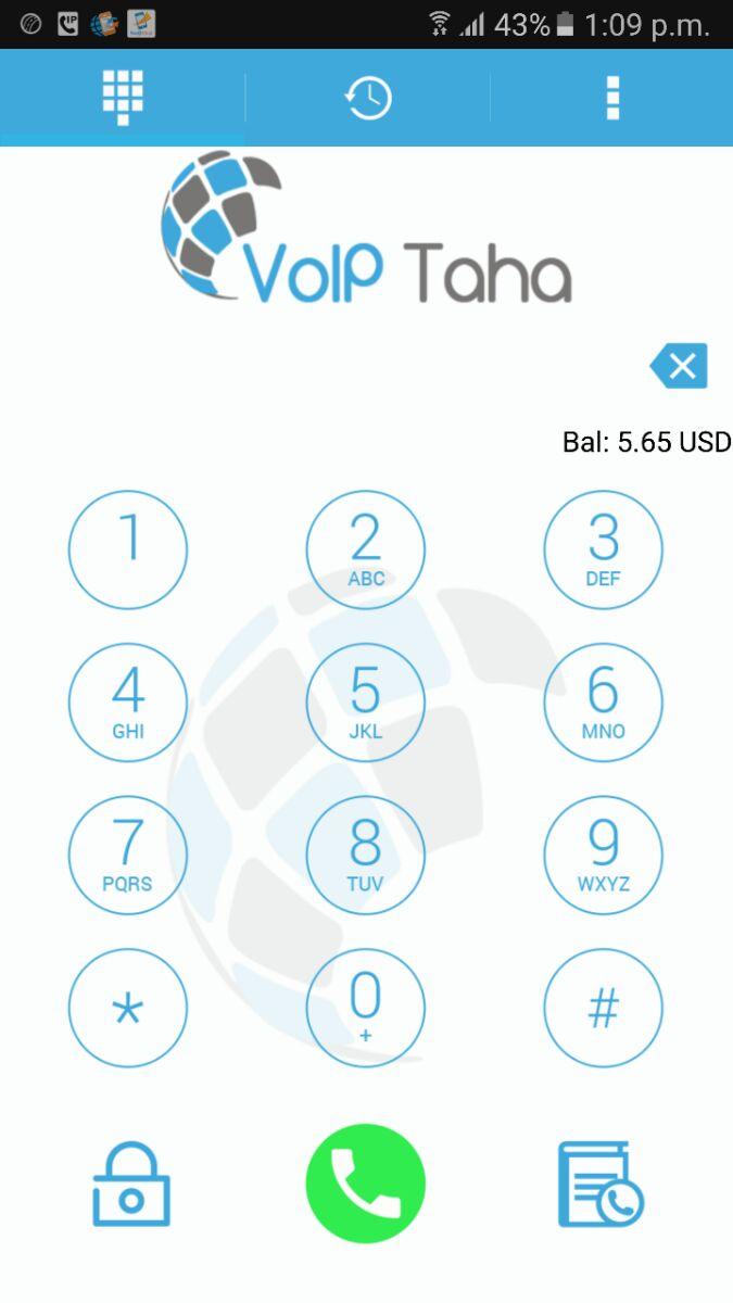VoIP Taha Screen 3