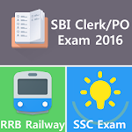 SBI Clerk, RRB Railways, SSC Apk