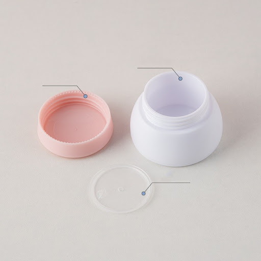 Title 4, PP Double Cream Box Baby Mask Lotion Bottle Cre...