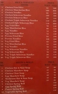 Panchavati Bar & Restaurant menu 3