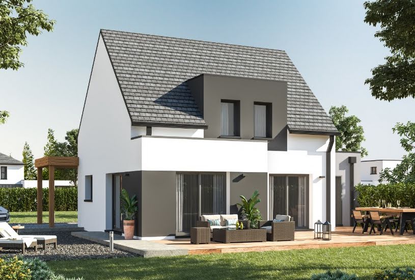  Vente Terrain + Maison - Terrain : 410m² - Maison : 100m² à Saint-Évarzec (29170) 