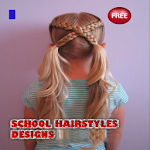 Cover Image of Download School Hairstyles Designs 1.5 APK