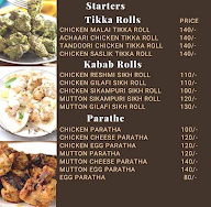 Nirala House Kitchen menu 6